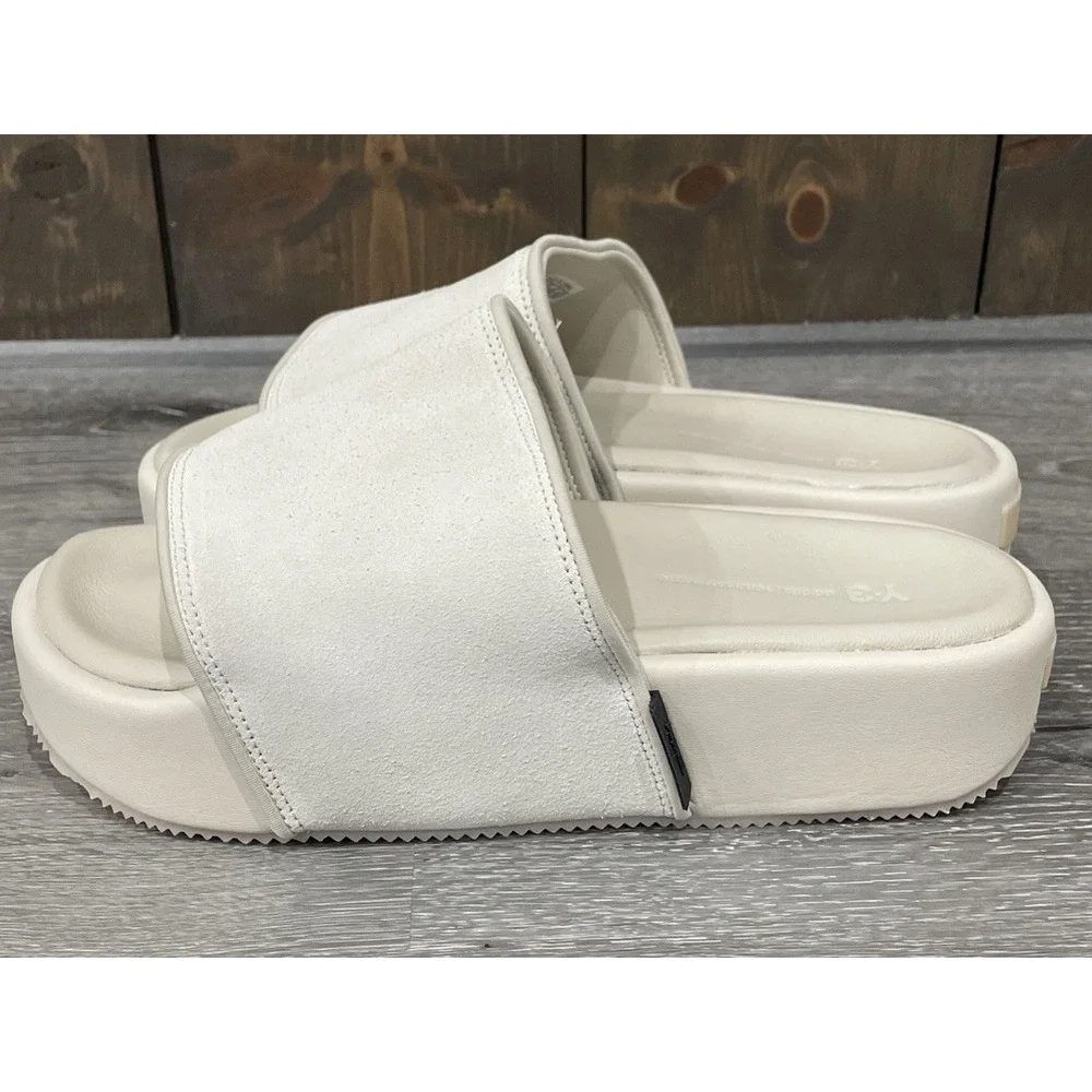 Y-3 Orbit Grey Clear Brown Beige White GW8630 Slide Sandal Mule‎ Slipper Men's 6